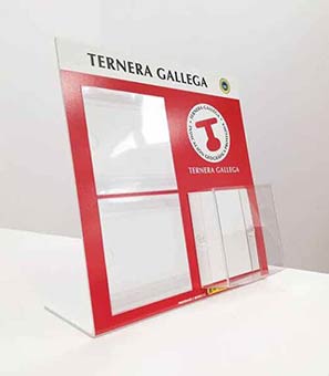 Fabricación de expositores publicitarios