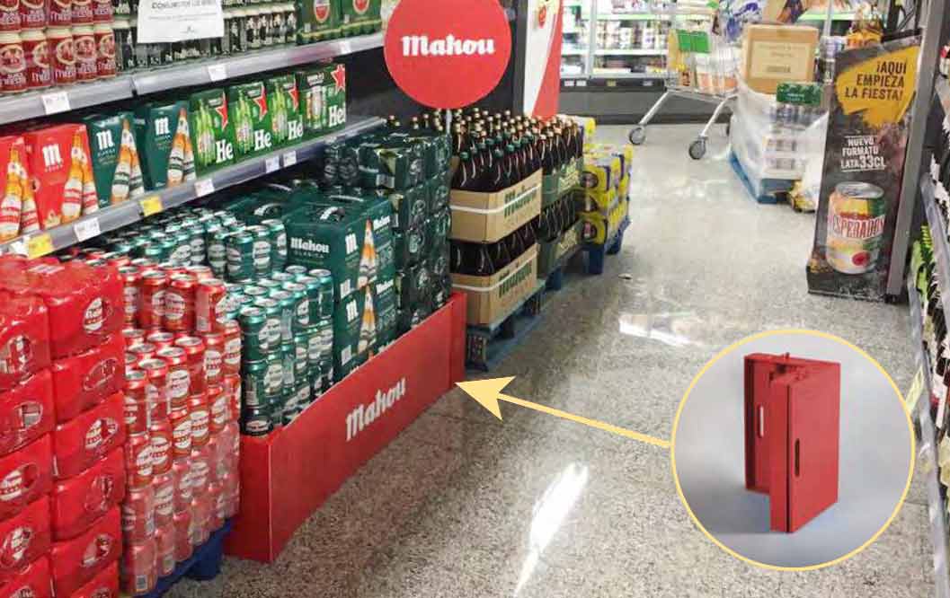 PLV-BOX: Innovación en la Decoración de Palets para Grandes Superficies