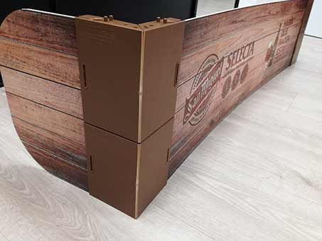 PLV-BOX personalizado cubre palets