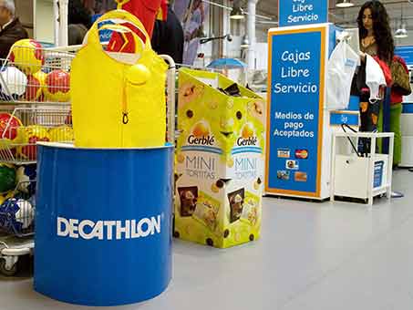 Soluciones PLV para Decathlon