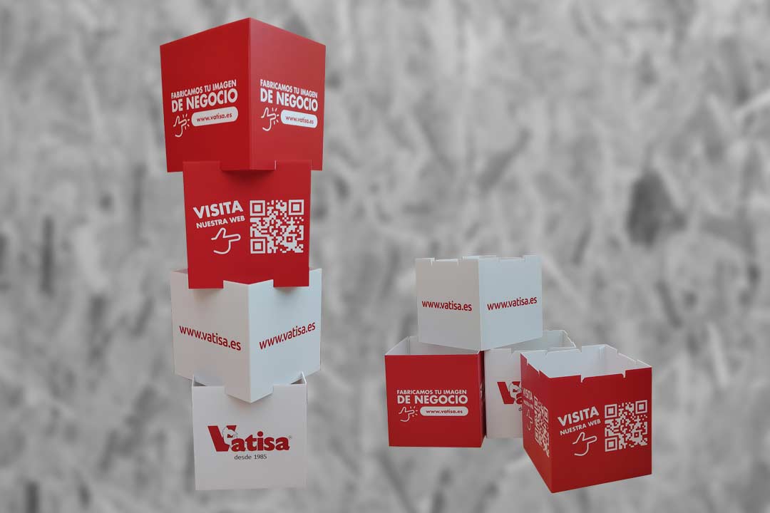 Totem de Cubos Encajables